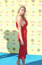 CHARLOTTE MCKINNEY at 2015 Teen Choice Awards in Los Angeles