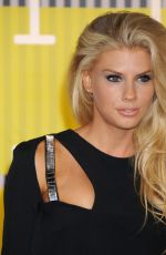 CHARLOTTE MCKINNEY at MTV Video Music Awards 2015 in Los Angeles