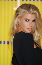 CHARLOTTE MCKINNEY at MTV Video Music Awards 2015 in Los Angeles