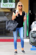 CHARLOTTE MCKINNEY in Jeans Out and About in Malibu 08/20/2015