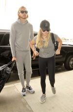CHLOE MORETZ Arrives at LAX Airport in Los Angeles 08/20/2015