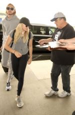 CHLOE MORETZ Arrives at LAX Airport in Los Angeles 08/20/2015