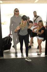 CHLOE MORETZ Arrives at LAX Airport in Los Angeles 08/20/2015