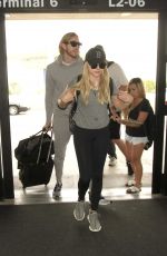 CHLOE MORETZ Arrives at LAX Airport in Los Angeles 08/20/2015