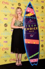 CHLOE MORETZ at 2015 Teen Choice Awards in Los Angeles