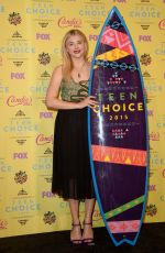 CHLOE MORETZ at 2015 Teen Choice Awards in Los Angeles