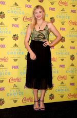 CHLOE MORETZ at 2015 Teen Choice Awards in Los Angeles
