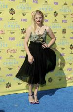 CHLOE MORETZ at 2015 Teen Choice Awards in Los Angeles