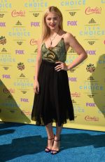 CHLOE MORETZ at 2015 Teen Choice Awards in Los Angeles