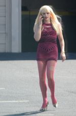 CHLOE MORETZ on the Set of Bad Neighbors 2 in Atlanta 08/27/2015