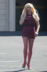 CHLOE MORETZ on the Set of Bad Neighbors 2 in Atlanta 08/27/2015