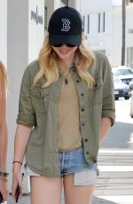 CHLOE MORETZ Out and About in Beverly Hills 08/03/2015
