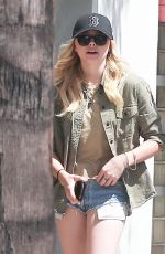 CHLOE MORETZ Out and About in Beverly Hills 08/03/2015