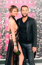 CHRISSY TEIGEN at MTV Video Music Awards 2015 in Los Angeles