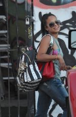 CHRISTINA MILIAN at Her Pop Up Shop in Los Angeles 08/12/2015