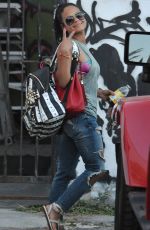 CHRISTINA MILIAN at Her Pop Up Shop in Los Angeles 08/12/2015