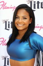 CHRISTINA  MILIAN at the Go Pool at Flamingo in Las Vegas 08/08/2015