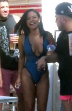 CHRISTINA  MILIAN at the Go Pool at Flamingo in Las Vegas 08/08/2015