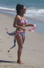 CHRISTINA MILIAN in Bikini on the Set of Grandfathered in Malibu 08/10/2015