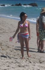 CHRISTINA MILIAN in Bikini on the Set of Grandfathered in Malibu 08/10/2015