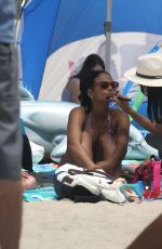 CHRISTINA MILIAN in Bikini on the Set of Grandfathered in Malibu 08/10/2015