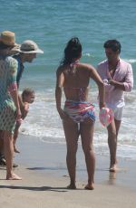 CHRISTINA MILIAN in Bikini on the Set of Grandfathered in Malibu 08/10/2015