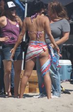 CHRISTINA MILIAN in Bikini on the Set of Grandfathered in Malibu 08/10/2015