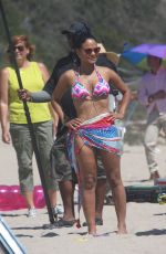 CHRISTINA MILIAN in Bikini on the Set of Grandfathered in Malibu 08/10/2015