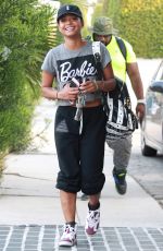 CHRISTINA MILIAN Out Shopping at in West Hollwyood 08/19/2015