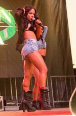 CHRISTINA MILIAN Performs at Billboard Hot 100 Music Festival in Jones Beach