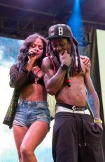 CHRISTINA MILIAN Performs at Billboard Hot 100 Music Festival in Jones Beach