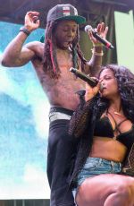 CHRISTINA MILIAN Performs at Billboard Hot 100 Music Festival in Jones Beach