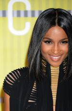 CIARA at MTV Video Music Awards 2015 in Los Angeles