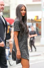 CIARA Leaves a Nail Salon in Soho 08/19/2015