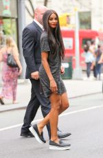 CIARA Leaves a Nail Salon in Soho 08/19/2015