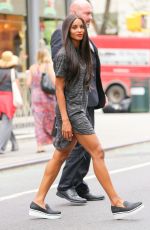 CIARA Leaves a Nail Salon in Soho 08/19/2015