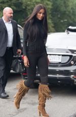 CIARA Leaves IMG Models Office in New York 08/11/2015