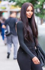 CIARA Leaves IMG Models Office in New York 08/11/2015