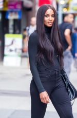 CIARA Leaves IMG Models Office in New York 08/11/2015