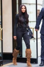 CIARA Leaves IMG Models Office in New York 08/11/2015