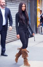 CIARA Leaves IMG Models Office in New York 08/11/2015