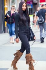 CIARA Leaves IMG Models Office in New York 08/11/2015