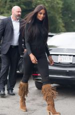 CIARA Leaves IMG Models Office in New York 08/11/2015
