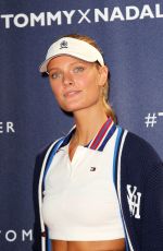 CONSTANCE JABLONSKI at Tommy Hilfiger and Rafael Nadal Launch Global Brand Ambassadorship in New York