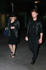 COURTNEY LOVE Arrives at Arclight Cinemas 08/13/2015