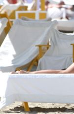 CRISTINA BUCCINO on Bikini at a Beach in Forte Dei Marmi 08/20/2015