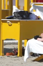 CRISTINA BUCCINO on Bikini at a Beach in Forte Dei Marmi 08/20/2015
