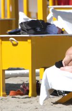 CRISTINA BUCCINO on Bikini at a Beach in Forte Dei Marmi 08/20/2015