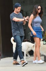 CRYSTAL REED Out and About in Los Angeles 06/08/2015
