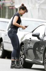 DAISY LOWE Out and About in London 08/27/2015
